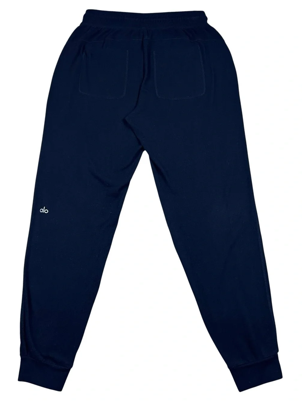 Alo Yoga Soho Jogger Sweatpants Small Black Alolux High Rise Ankle Lounge Pocket